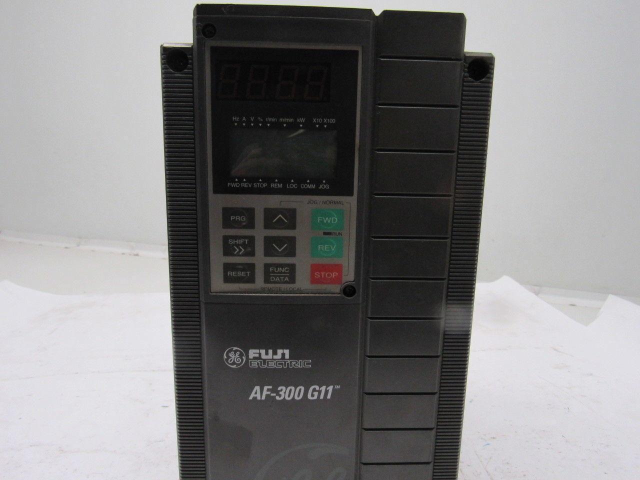 Ge Fuji 6KG1143002X1B1 2HP AC Drive AF-300G11 3PH 380/480 50/60Hz 4.8A