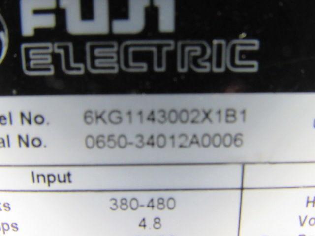 Ge Fuji 6KG1143002X1B1 2HP AC Drive AF-300G11 3PH 380/480 50/60Hz 4.8A