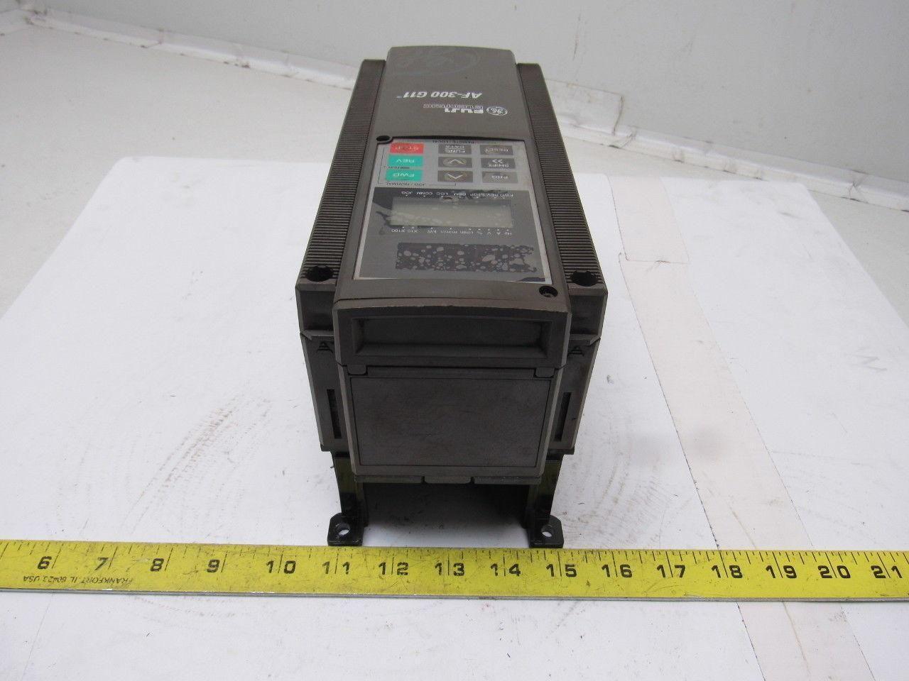 Ge Fuji 6KG1143001X1B1 1HP AC Drive AF-300G11 3PH 380/480 50/60Hz 2.9A