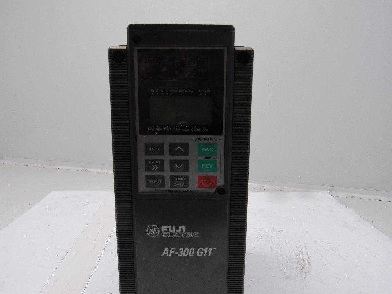 Ge Fuji 6KG1143001X1B1 1HP AC Drive AF-300G11 3PH 380/480 50/60Hz 2.9A
