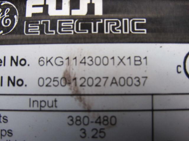 Ge Fuji 6KG1143001X1B1 1HP AC Drive AF-300G11 3PH 380/480 50/60Hz 2.9A