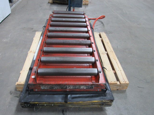 Globe 1000LB Hydraulic Scissor Lift Table 24"x60"Top 64"Max 12"Min 3PH Electric