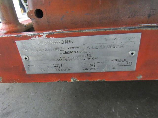 Globe 1000LB Hydraulic Scissor Lift Table 24"x60"Top 64"Max 12"Min 3PH Electric
