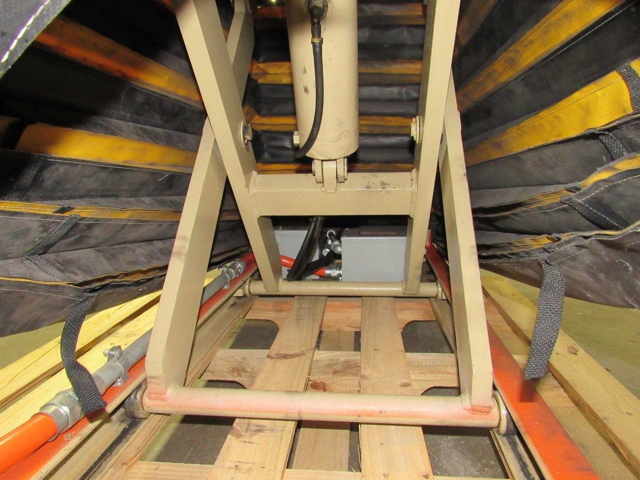 Globe 1000LB Hydraulic Scissor Lift Table 24"x60"Top 64"Max 12"Min 3PH Electric