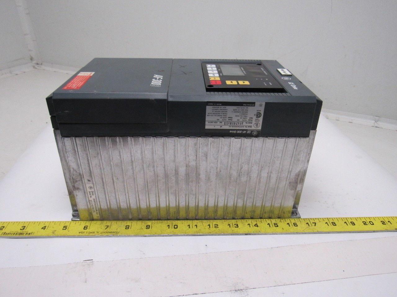 Ge Fuji 6VAF343002B-A2 AF-3001B 2hP AC Variable Frequency Drive 460V