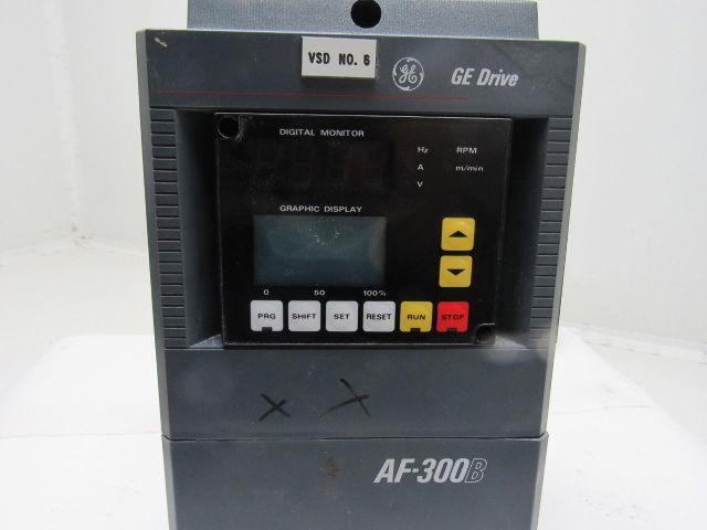 Ge Fuji 6VAF343002B-A2 AF-3001B 2hP AC Variable Frequency Drive 460V