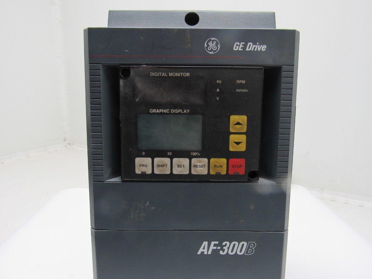 Ge Fuji 6VAF343002B-A2 AF-3001B 2hP AC Variable Frequency Drive 460V Bad Fan
