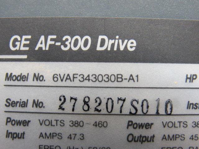 General Electric 6VAF3430308-A1 30Hp AC Drive 460V 3Ph Variable Frequency