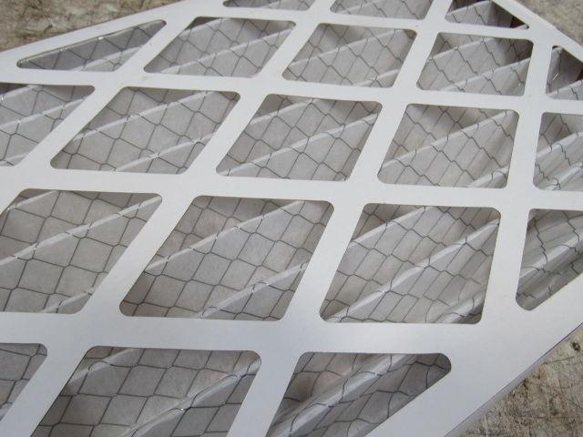 Profitter 4300484 14"x20"x2" Metal Back Pleated Air Filter Cardboard Edge Lot/12