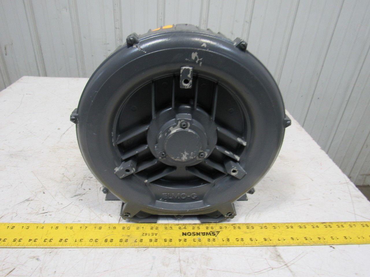 Siemens ELMO-G-2BH1-500-1AC21 Regenerative Vacuum Blower 440-480V 1.55KW