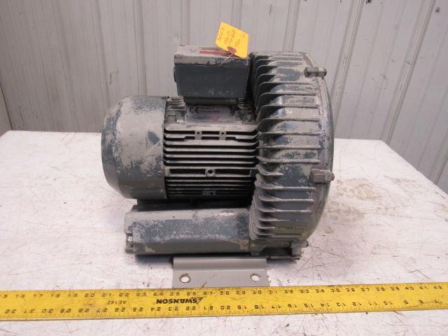 Siemens ELMO-G-2BH1-500-1AK22 Regenerative Vacuum Blower 208-230/416-480V 1.55KW