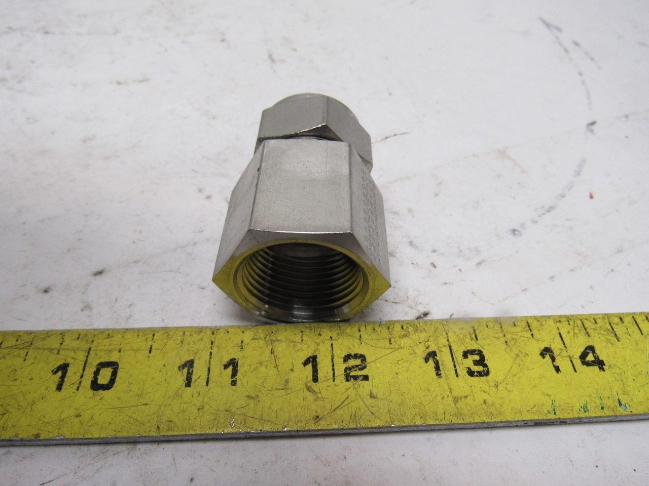Parker 16FSC12N-316 A-LOK 3/4" Tube To 3/4" NPT Female Connector