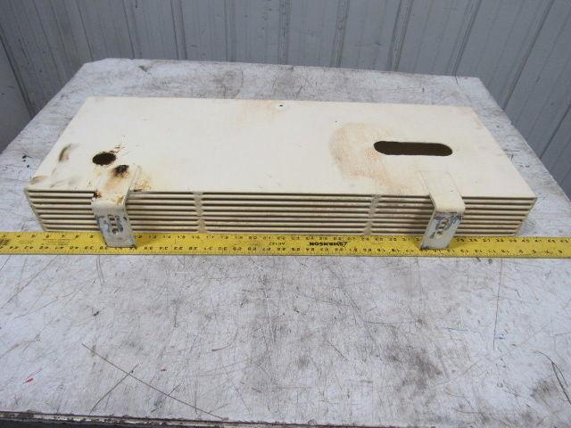 V-Belt Idler Pulley Guard Hinged Door Enclosure 34"x13"x 4"