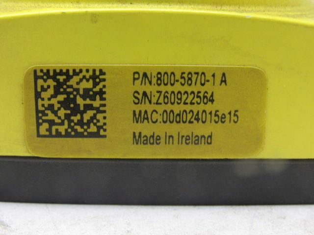 Cognex 800-5870-1A In-Sight 00A REV A 24VDC Fujinon 1:1.2/6mm DF6HA-1B Camera
