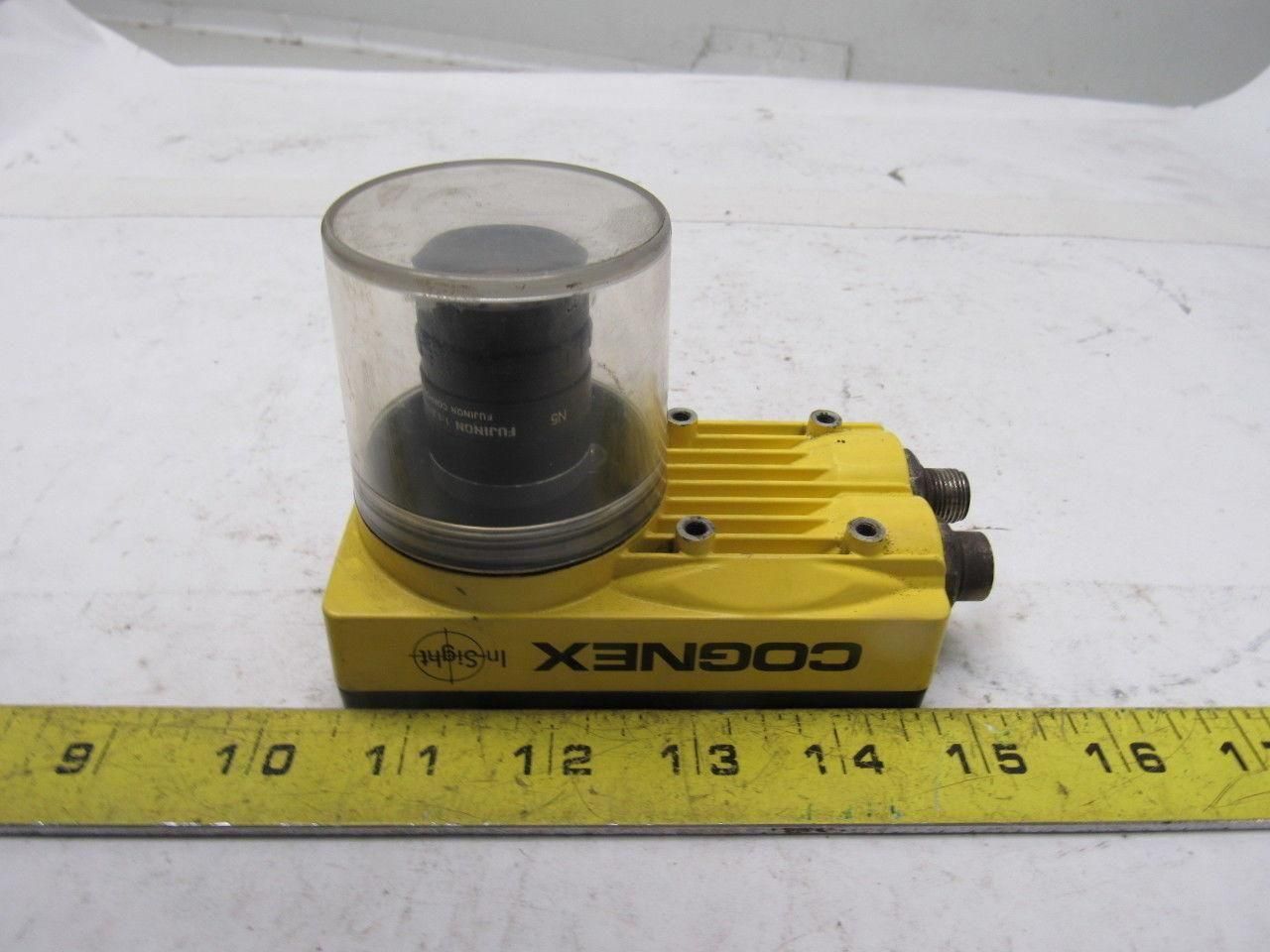 Cognex 800-5834-1F In-Sight 5100 REV G 24VDC Fujinon 1:1.2/6mm DF6HA-1B Camera