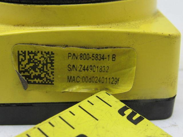Cognex 800-5834-1B In-Sight 5100 REV F 24VDC 1:1.4/8mm HF6HA-1B Scanner