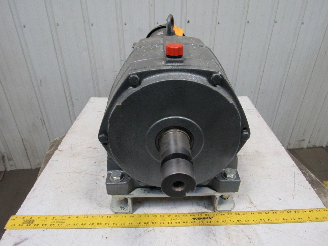 US Motors CBN2603SB3140AP Inline Gear Reducer Gear Motor 140:1 Ratio 3Hp