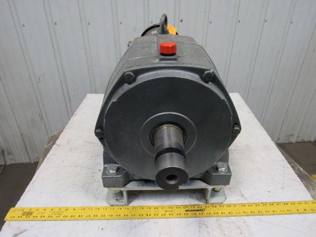 US Motors CBN2603SB3140AP Inline Gear Reducer Gear Motor 140:1 Ratio 3Hp