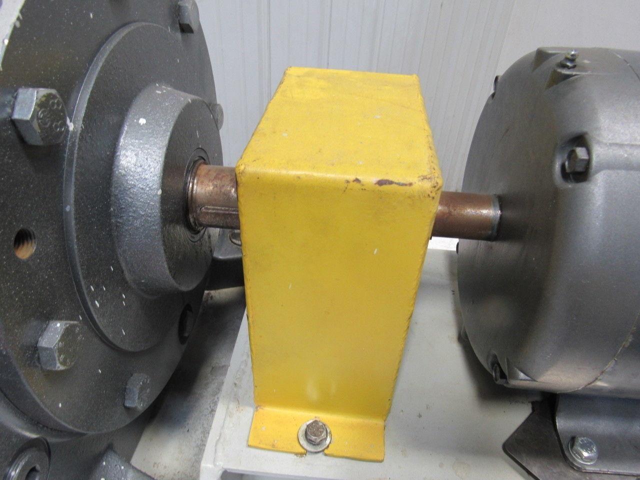 US Motors CBN2603SB3140AP Inline Gear Reducer Gear Motor 140:1 Ratio 3Hp