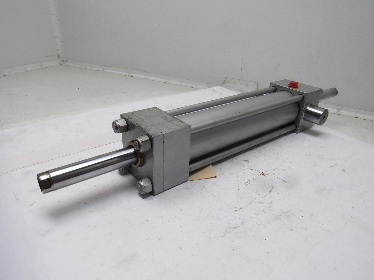 Milwaukee H71D Pneumatic Air Cylinder 2.5" Bore 10" Stroke Double Rod