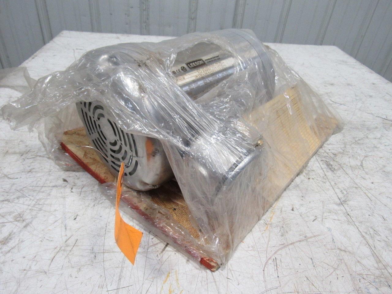 Leeson CZ145T17WC22A 2/1-1/2HP 1740RPM 208-230/460V 3PH Electric Washdown Motor