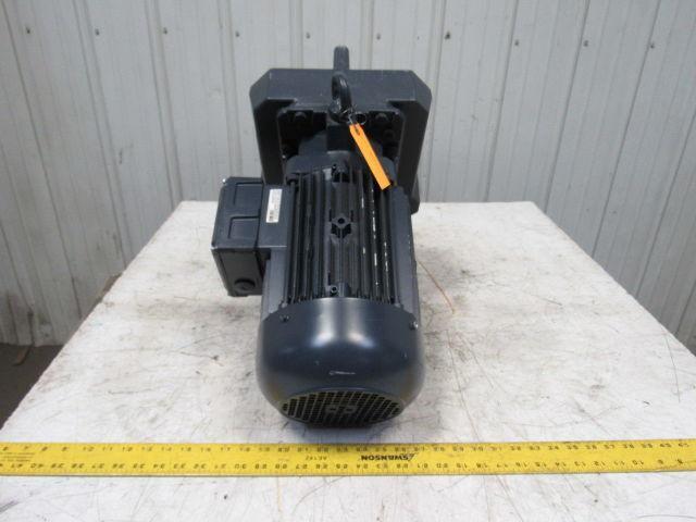 Bauer BF50-24/D11LA4/SP 5.5KW Gearmotor Hollow Shaft 10.86:1 Ratio 230/460V