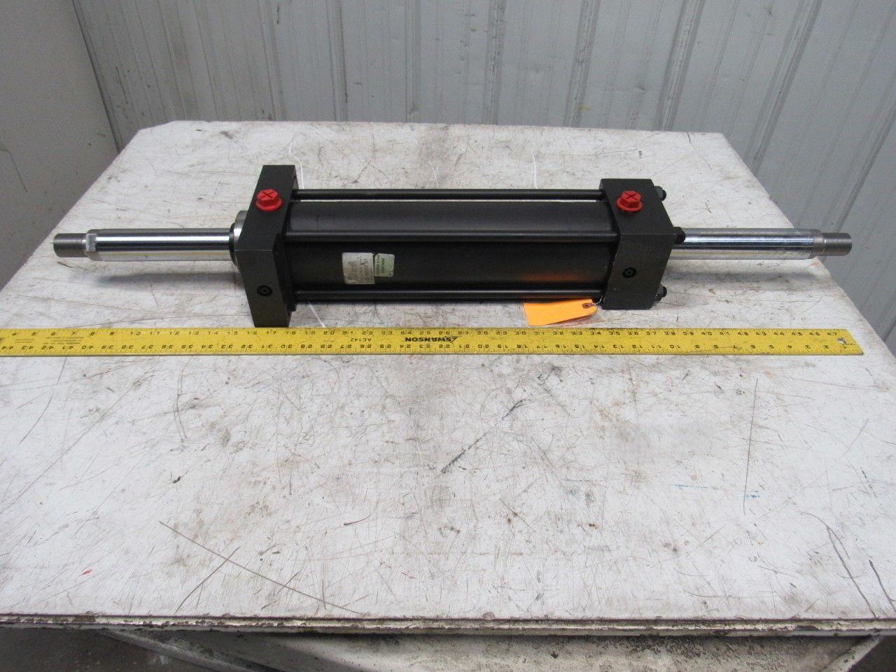 Loramendi 100mm Bore X 375mm Stroke Double End Hydraulic Cylinder