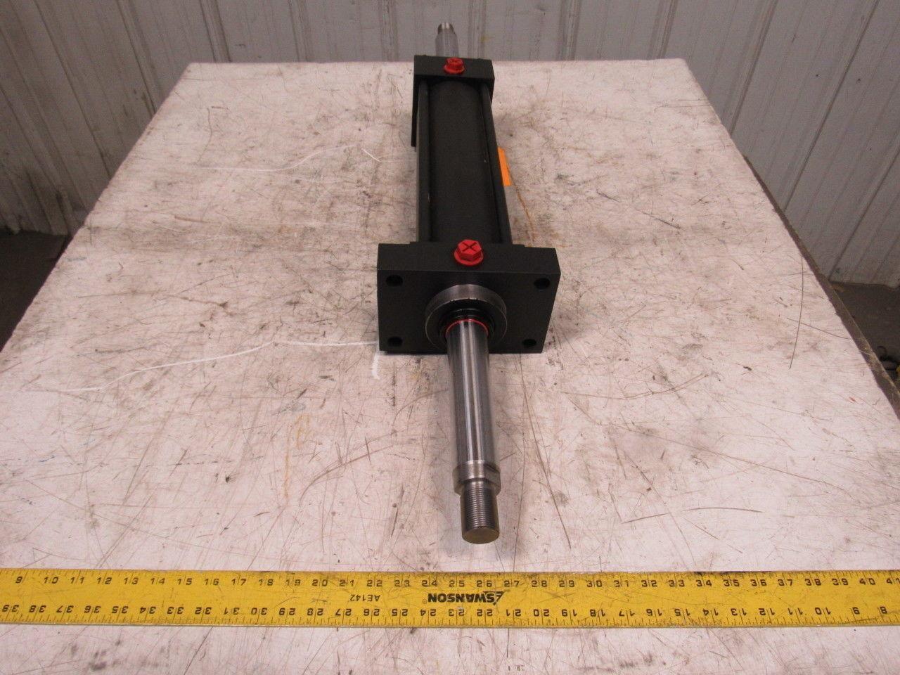 Loramendi 100mm Bore X 375mm Stroke Double End Hydraulic Cylinder