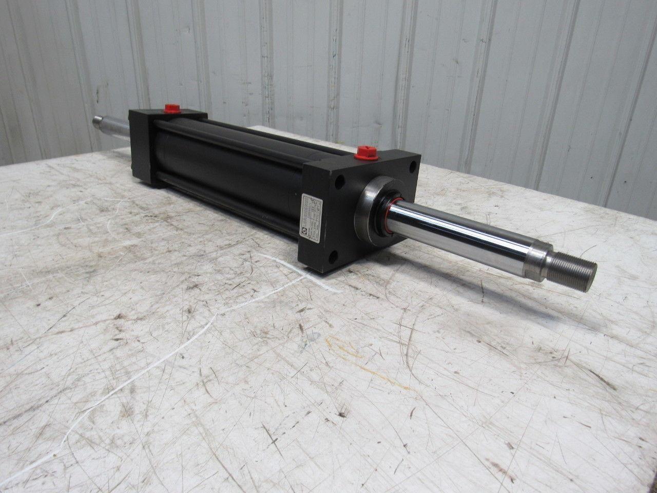 Loramendi 100mm Bore X 375mm Stroke Double End Hydraulic Cylinder