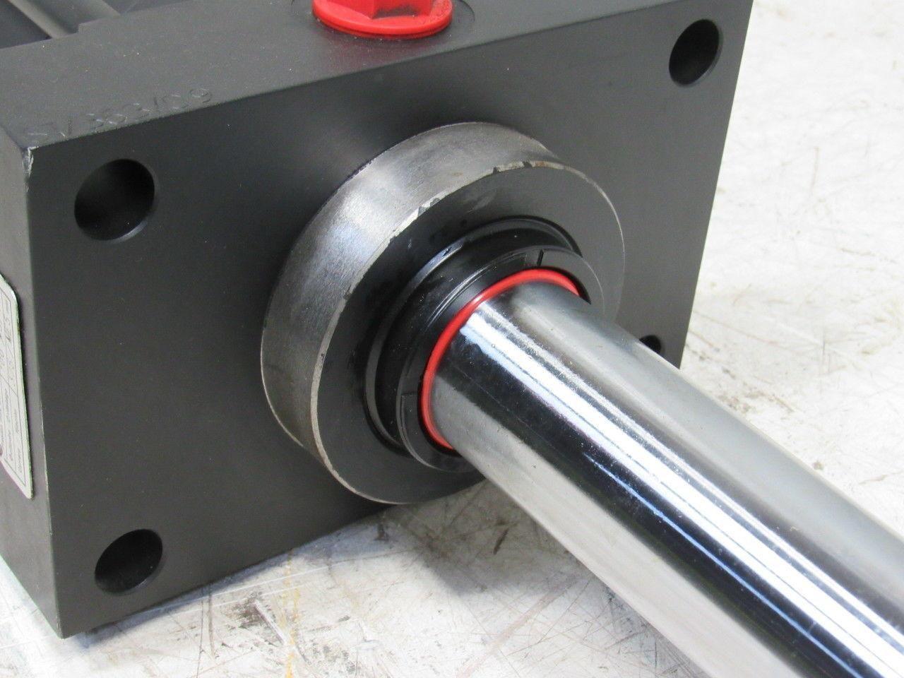 Loramendi 100mm Bore X 375mm Stroke Double End Hydraulic Cylinder