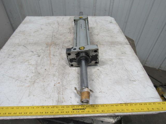 Loramendi Double Rod End Hydraulic Cylinder 100mm Bore 375mm Stroke Flange Mt