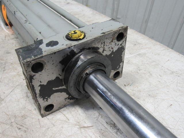 Loramendi Double Rod End Hydraulic Cylinder 100mm Bore 375mm Stroke Flange Mt