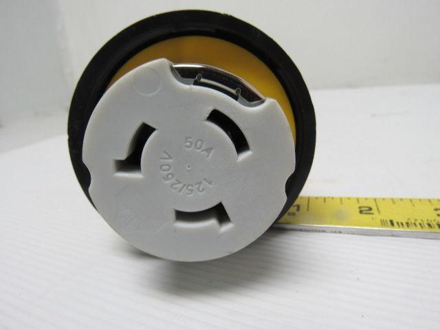 Epicord EXRV30M50T 12" 30A Male To 50A Female RV Adaptor Cord Twist Lock