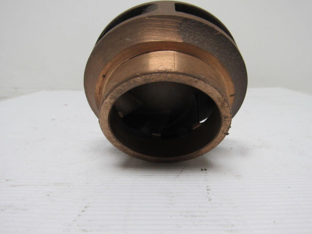 Paco 1444 Bronze 4" OD Pump Impeller 6 Vane