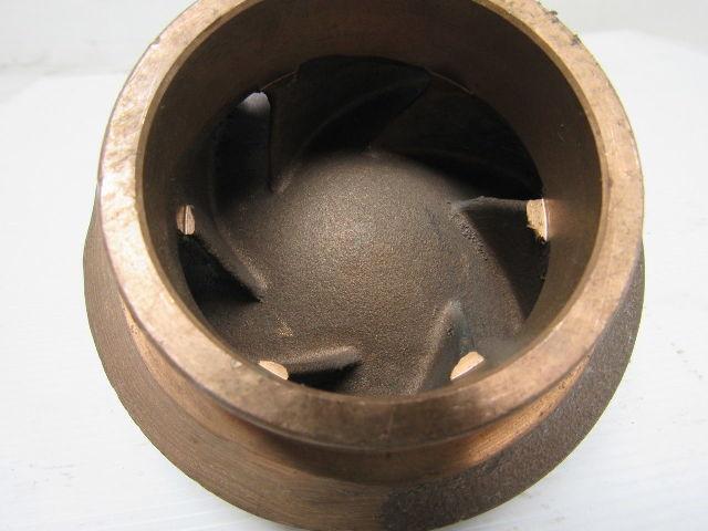 Paco 1444 Bronze 4" OD Pump Impeller 6 Vane