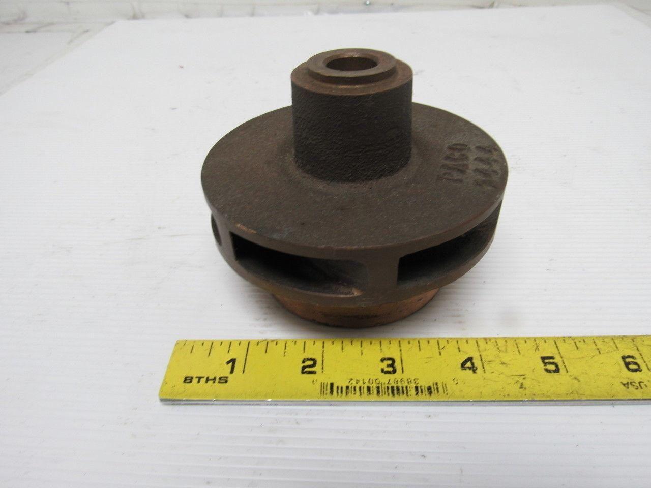 Paco 1444 Bronze 4" OD Pump Impeller 6 Vane