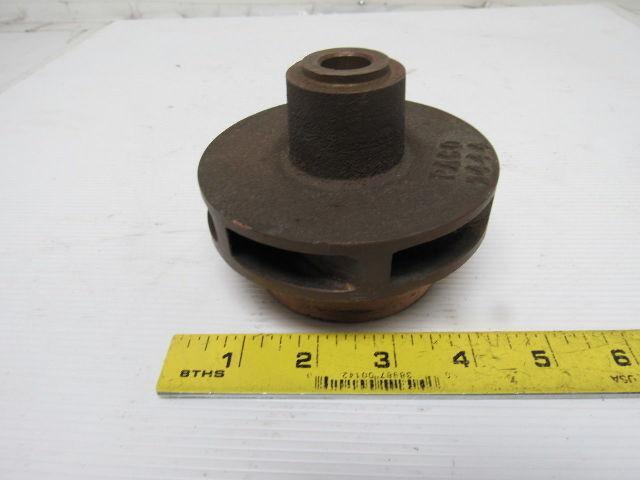 Paco 1444 Bronze 4" OD Pump Impeller 6 Vane