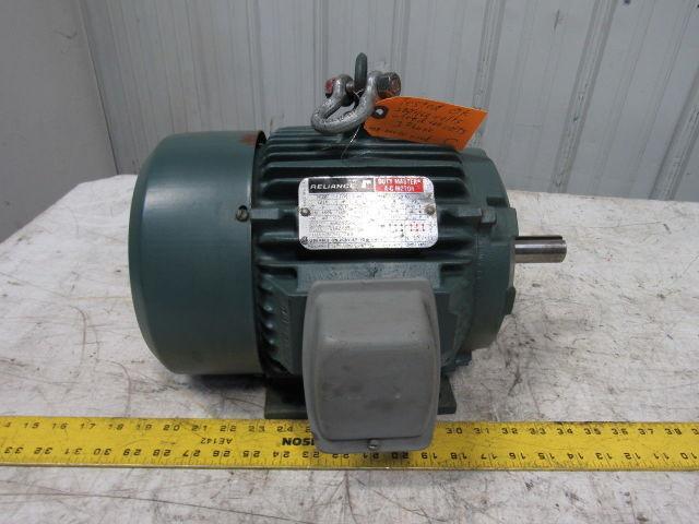 Reliance Electric P18G371K 3HP 3PH 230/460V 3505RPM Motor 182T