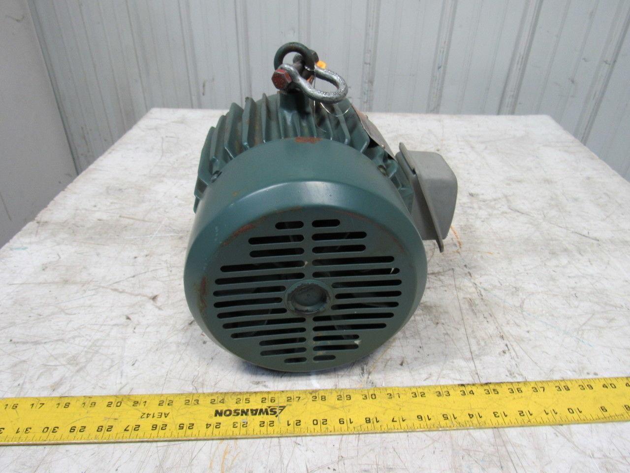 Reliance Electric P18G371K 3HP 3PH 230/460V 3505RPM Motor 182T