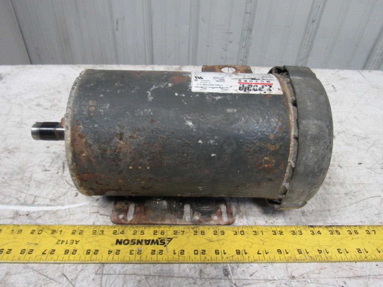 Lincoln Motors SSF4P1.5T61 LM24091 1.5HP 1755RPM 230/460V 3PH Motor 145T Frame