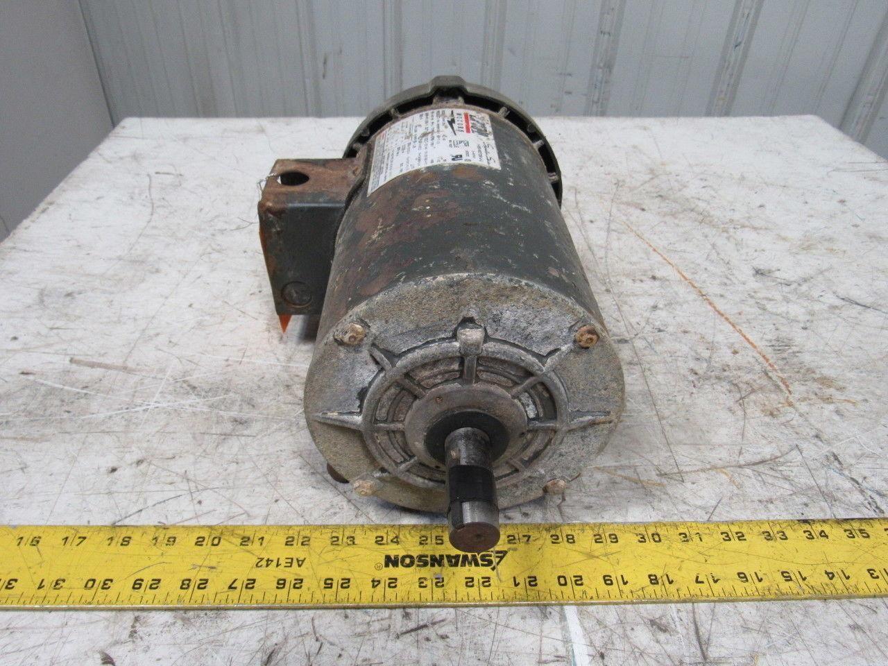 Lincoln Motors SSF4P1.5T61 LM24091 1.5HP 1755RPM 230/460V 3PH Motor 145T Frame