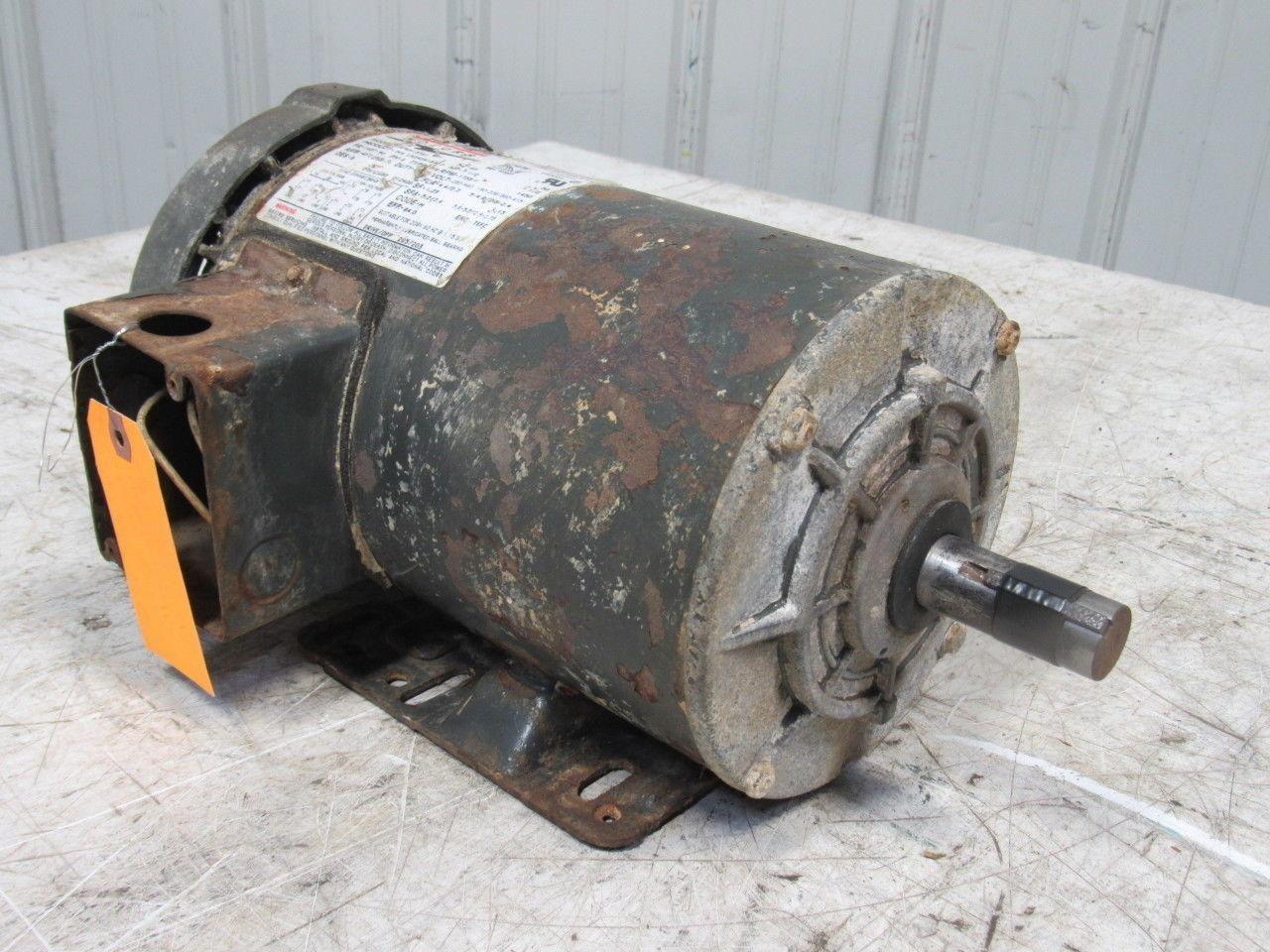 Lincoln Motors SSF4P1.5T61 LM24091 1.5HP 1755RPM 230/460V 3PH Motor 145T Frame