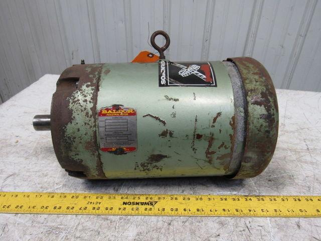 Baldor 85600017 7.5HP 3PH 208-230/460V 3450RPM Electric Motor 213TCZ