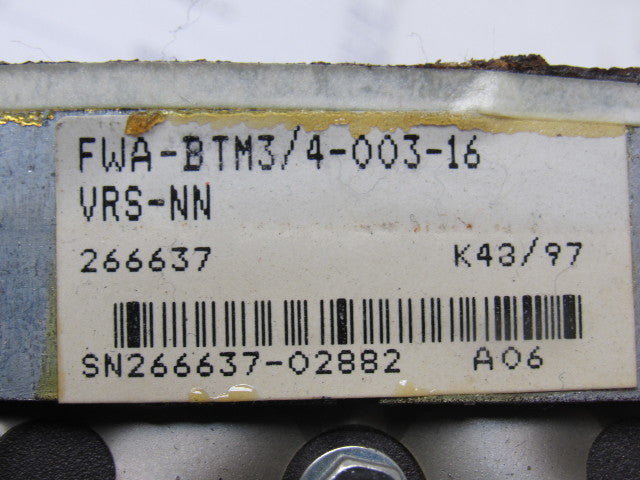 Indramat FWA-BTM3/4-003-16 VRS-NN BTM04.1-NA-TA-TA-RB-2FF-FW Operator Interface