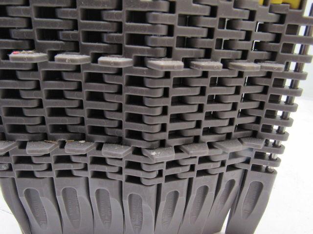 Rexnord DTS 8508 6.30" (4-1/2" Desc) Wide Flat Top Conveyor Chain Blade Edge 10'