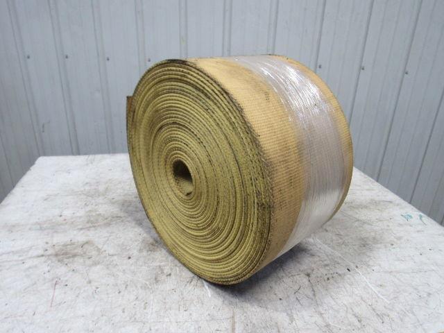 Tuff Temp 90-974 Made w/ Kevlar 4 Ply Glass Float Conveyor Belt 10" X 76' X 1/4"