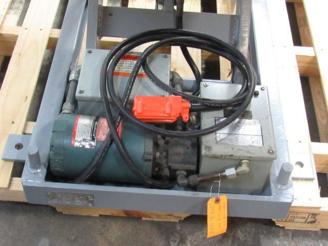 Globe 2000LB Hydraulic Scissor Lift Table 48"x48" Top 7-1/2"-46" 230/460V 3Ph