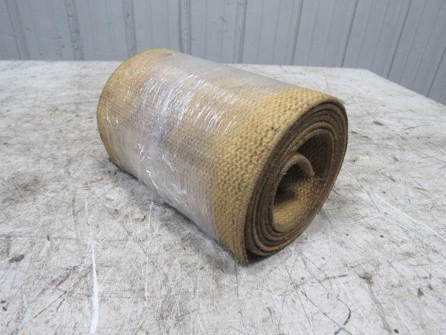 Tuff Temp 76-444 Heavy Weight Herringbone Cloth Conveyor Belt 9" X 7.5' X .190"