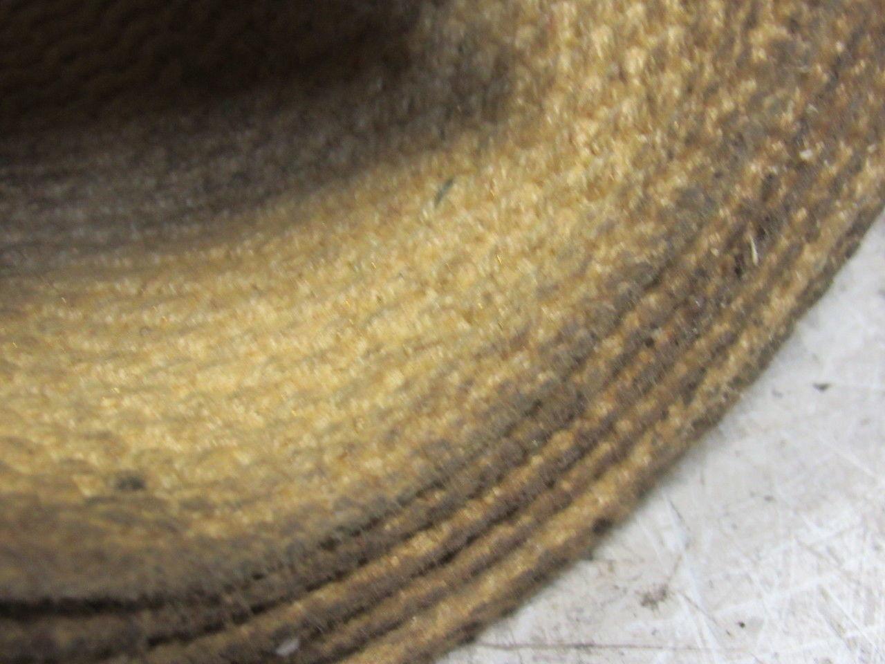Tuff Temp 76-444 Heavy Weight Herringbone Cloth Conveyor Belt 9" X 7.5' X .190"