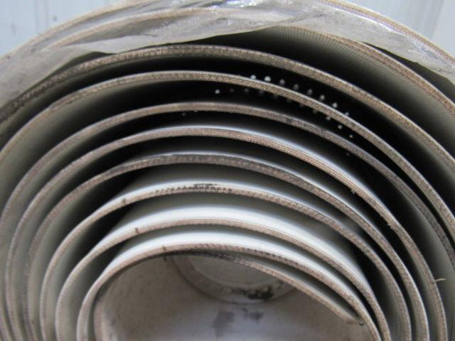Dunham Rubber FUNP-3 White 3 Ply Center Guide Conveyor Belt 298-1/2" X 10-1/2"